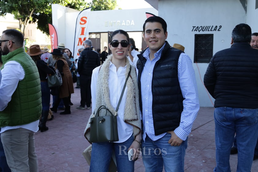 -Luisa de Luna y Carlos Alvarado.