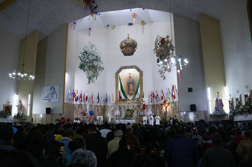 Misa de Gallo a la Virgen de Guadalupe