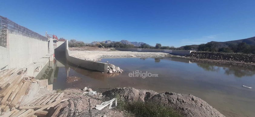 Obras de Agua Saludable previo a la visita de AMLO