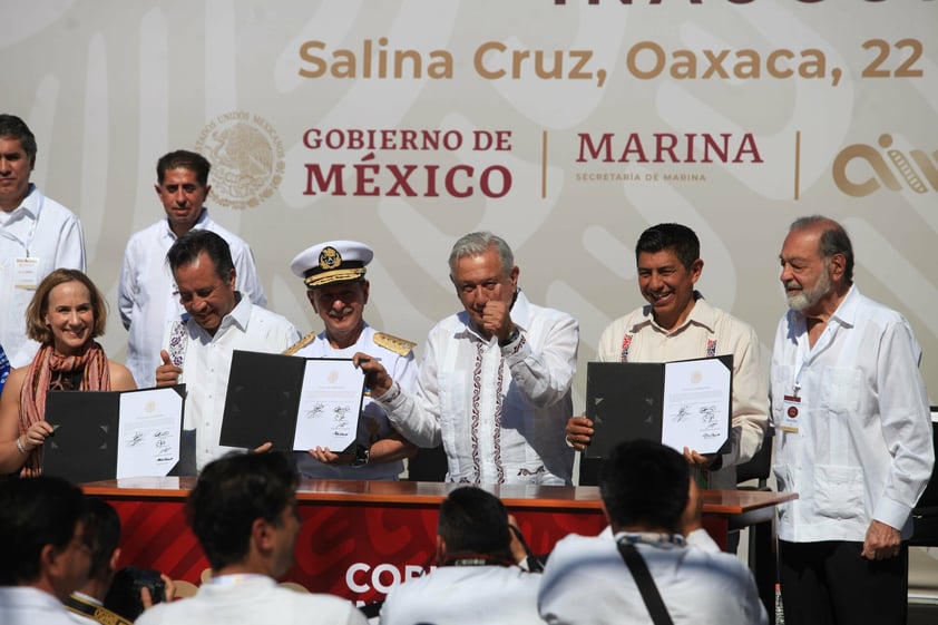 AMLO inaugura el Tren Interoceánico