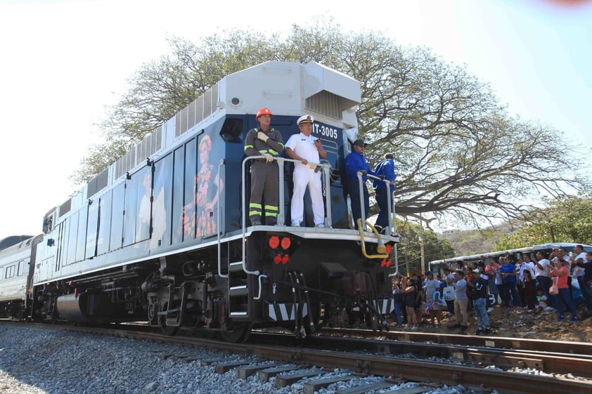 AMLO inaugura el Tren Interoceánico