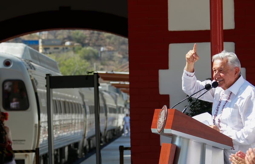 AMLO inaugura el Tren Interoceánico