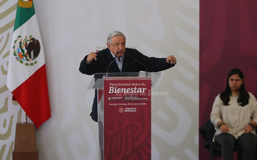 En su visita a la capital de Durango, la primera desde que llegó a la Presidencia de México, Andrés Manuel López Obrador anunció una serie de acciones y apoyos para esta entidad.