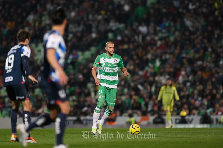 Monterrey vence al Santos Laguna y alcanza al América en el primer lugar del Clausura