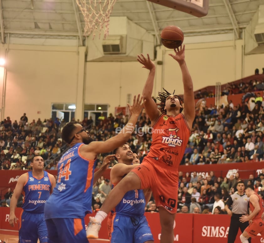 Toros Laguna arrancan bravos tras derrotar 115 a 97 a los Pioneros de Delicias