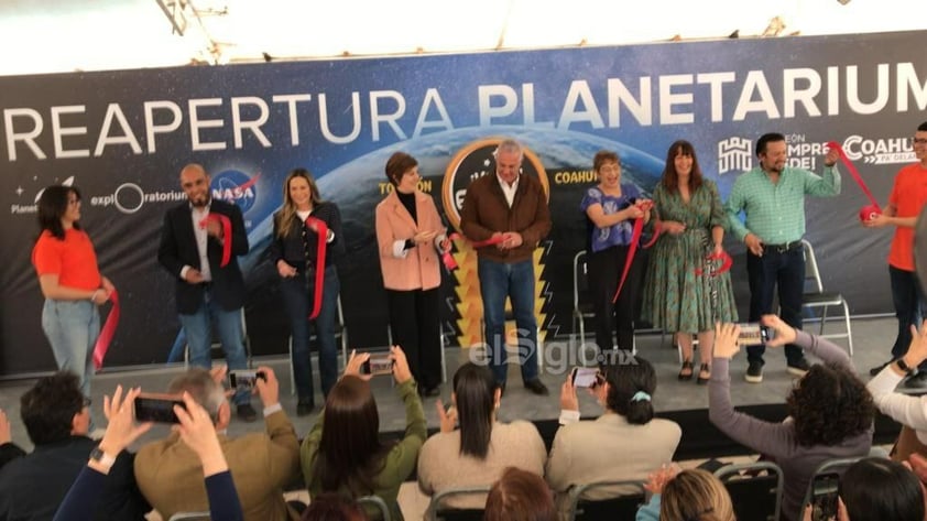 Planetarium Torreón reabre con inversión de 4.8 mdp