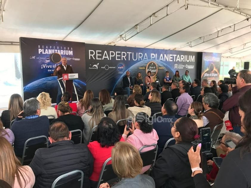 Planetarium Torreón reabre con inversión de 4.8 mdp