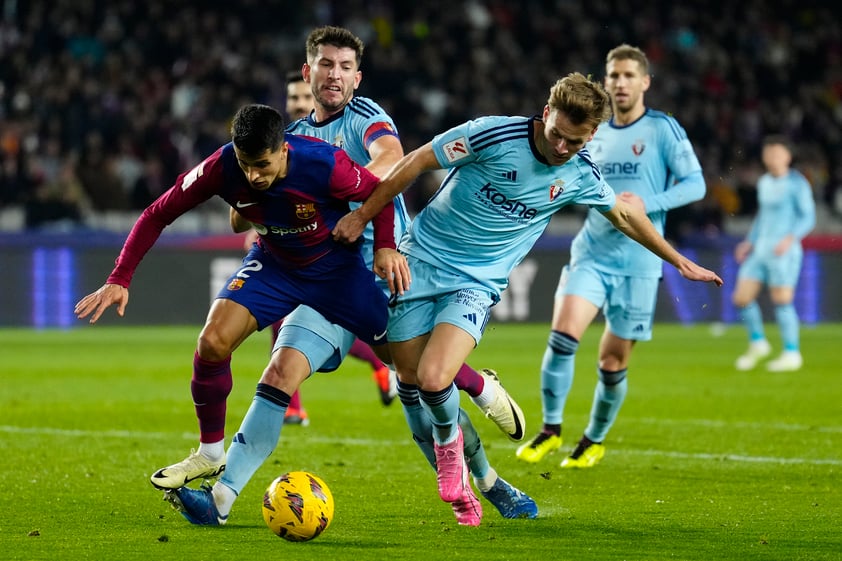 Barcelona vence al Osasuna