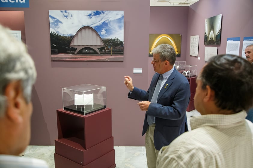 Inauguran muestra que celebra el legado del arquitecto Félix Candela