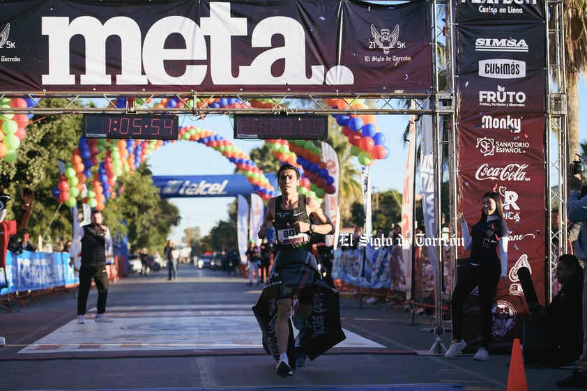 Juan Joel Pacheco, campeón 21K Siglo 2024