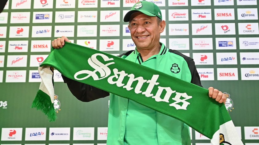 Presentación, Nacho, Ignacio Ambriz, Director Técnico, Fútbol, Club Santos