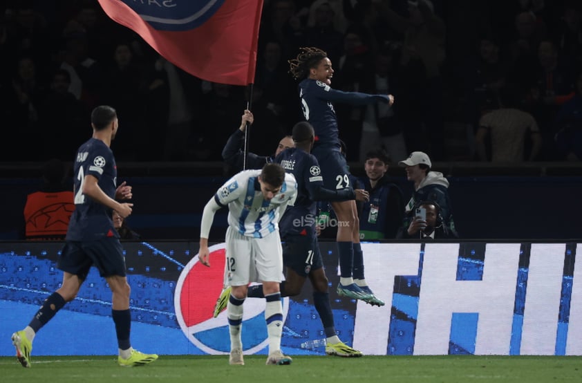 PSG vence 2-0 a la Real Sociedad en la Champions League