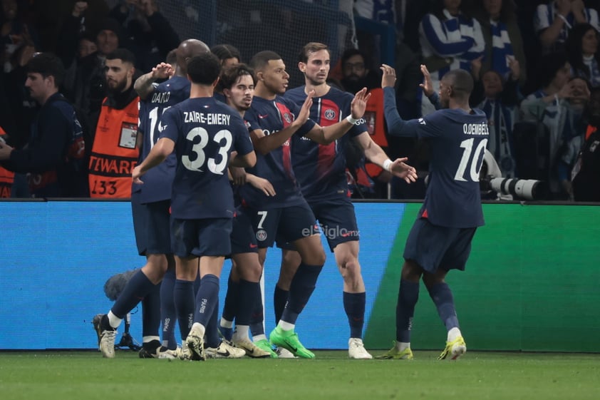 PSG vence 2-0 a la Real Sociedad en la Champions League