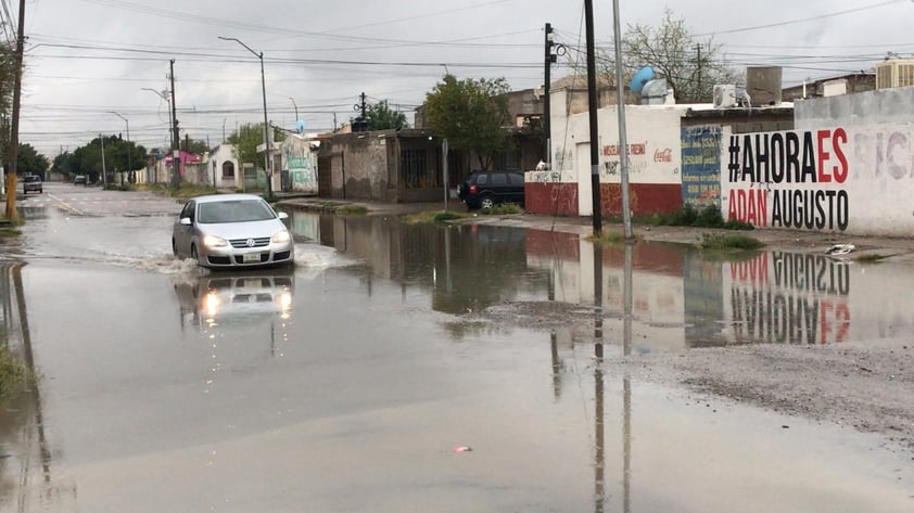 Lluvias dejan inundaciones en varios puntos de Torreón