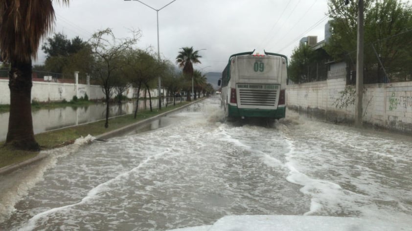 Lluvias dejan inundaciones en varios puntos de Torreón