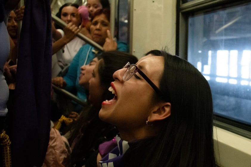 Marcha del 8M en CDMX 2024