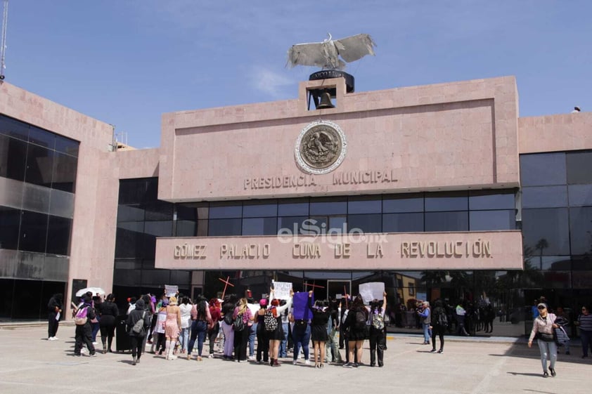 Marcha 8m gómez palacio 2024