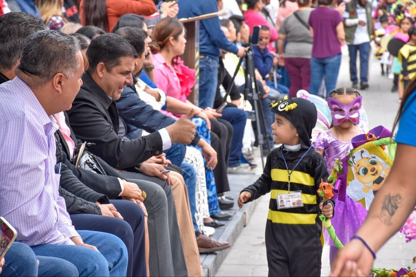 Realizan Desfile de la Primavera en Lerdo