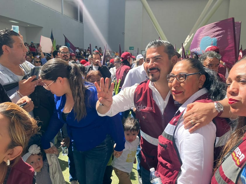 Mitín de Claudia Sheinbaum en Torreón