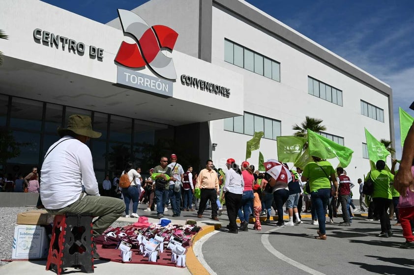 Mitín de Claudia Sheinbaum en Torreón