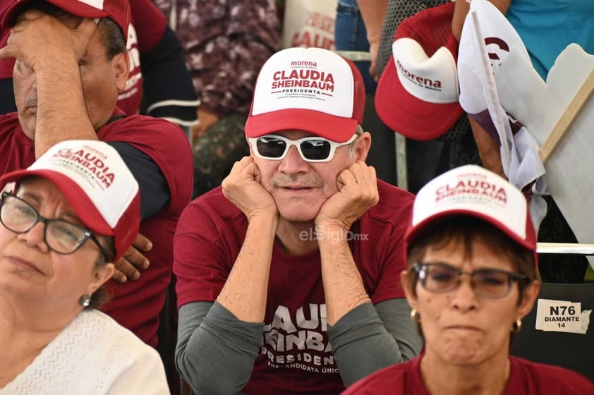 Mitín de Claudia Sheinbaum en Torreón