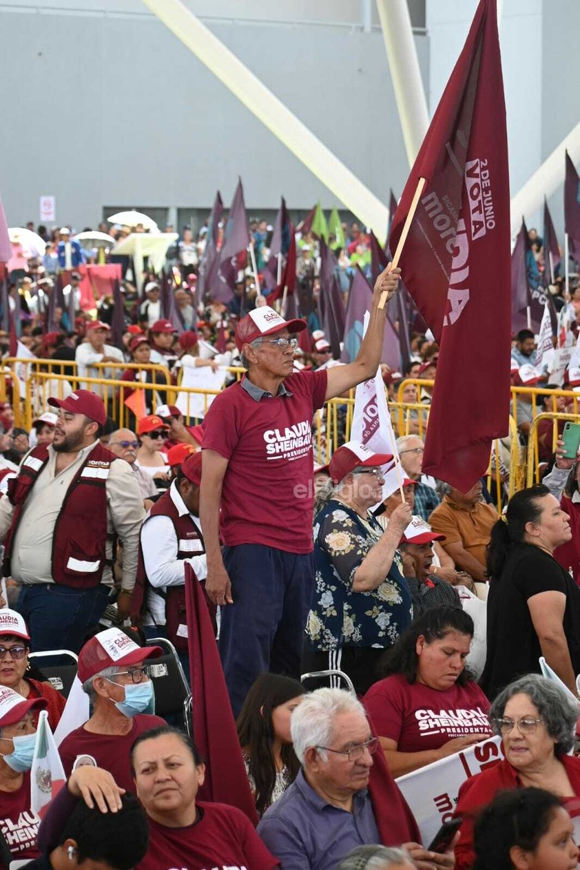 Mitín de Claudia Sheinbaum en Torreón