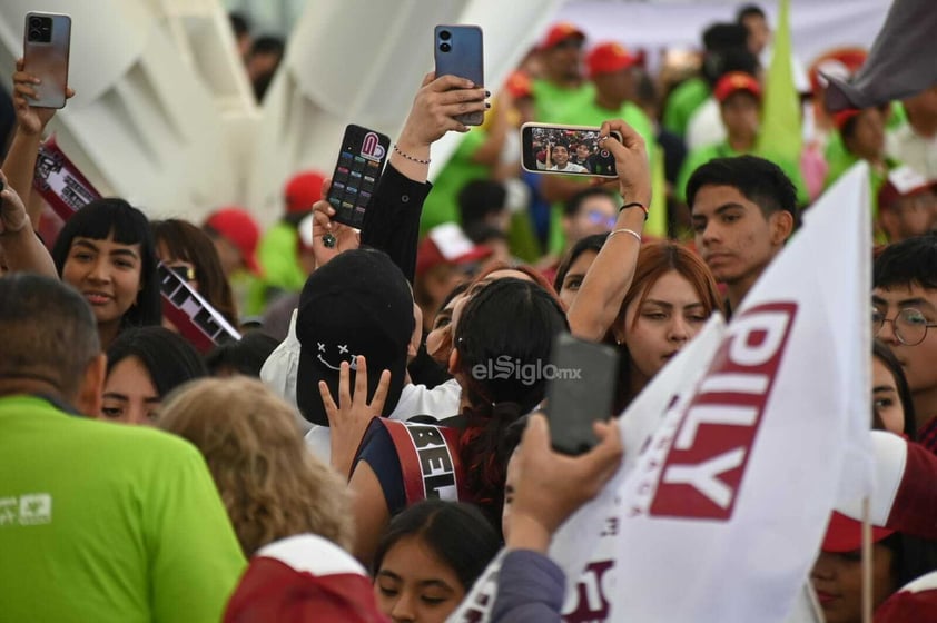 Mitín de Claudia Sheinbaum en Torreón