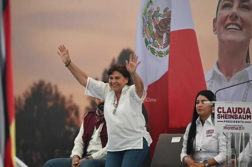 Mitín de Claudia Sheinbaum en Torreón