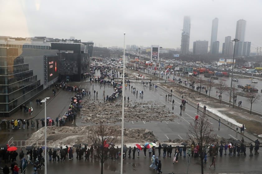 Rusia llora a víctimas tras atentado del Estado Islámico en el Crocus City Hall