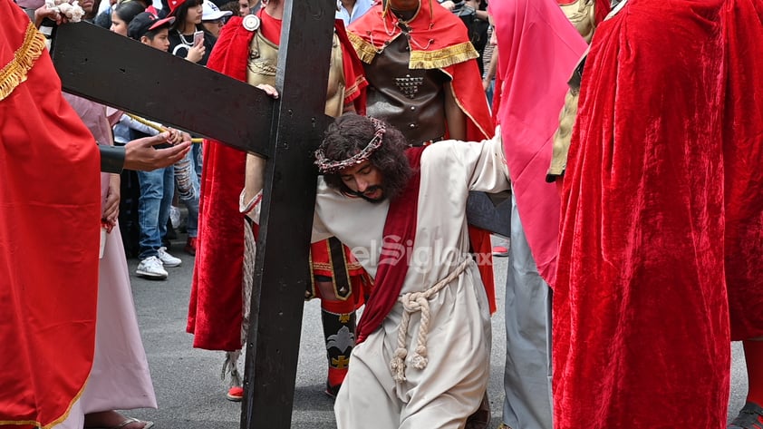 Viacrucis, Torreón, Cerro de las Noas, Santuario, Viernes Santo