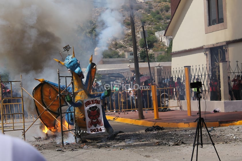 Unidos para 'Quema de Judas'