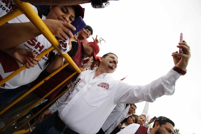 Shamir Fernández inicia campaña en Torreón y asegura que no habrá pactos postelectorales