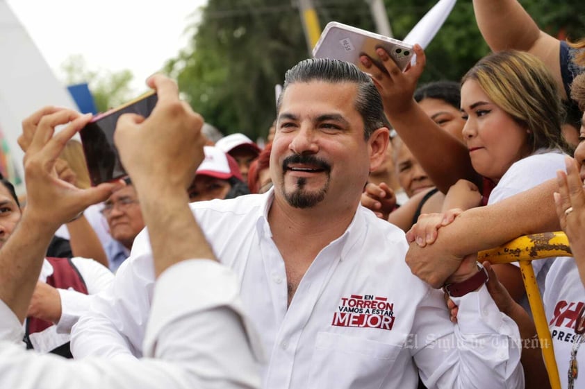 Shamir Fernández inicia campaña en Torreón y asegura que no habrá pactos postelectorales