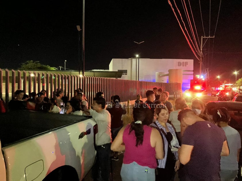 Protesta en el periférico de Gómez