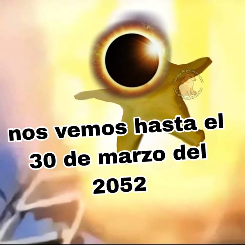 Los memes que dejó el eclipse solar 2024