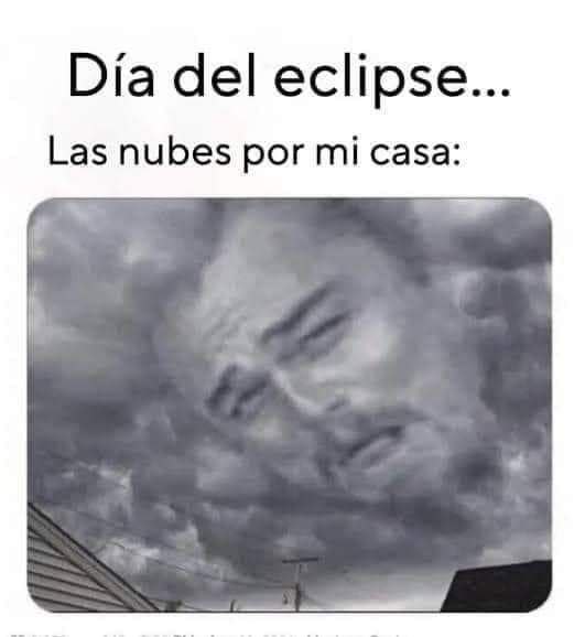 Los memes que dejó el eclipse solar 2024