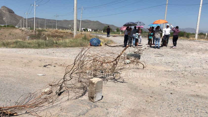 Bloque por transporte deficiente Matamoros y Viesca