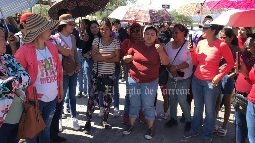 Bloque por transporte deficiente Matamoros y Viesca