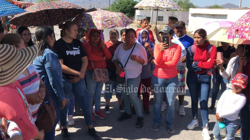 Bloque por transporte deficiente Matamoros y Viesca