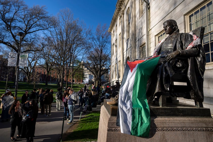 Protestas propalestinas se extienden a 60 universidades de Estados Unidos