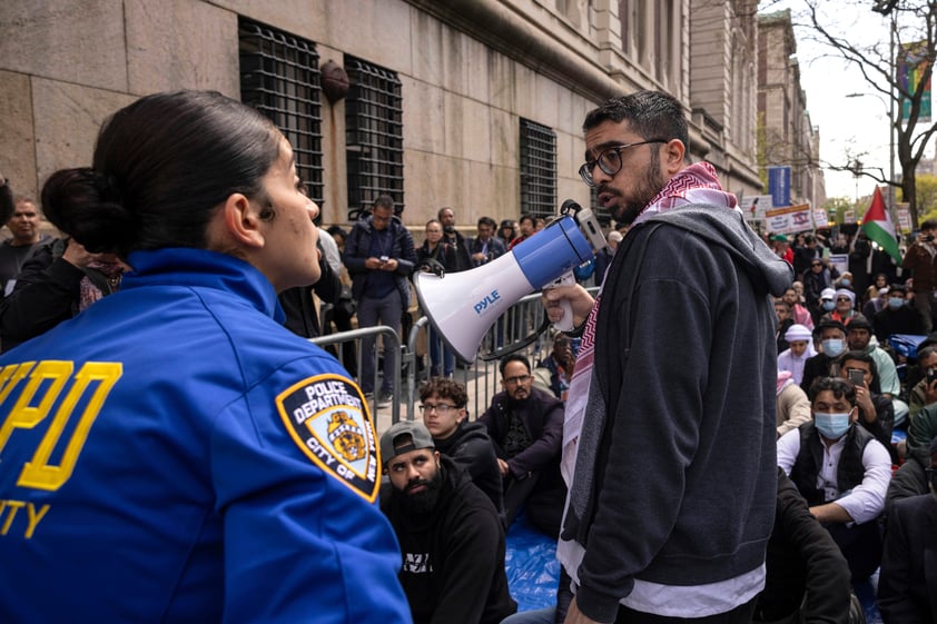 Protestas propalestinas se extienden a 60 universidades de Estados Unidos