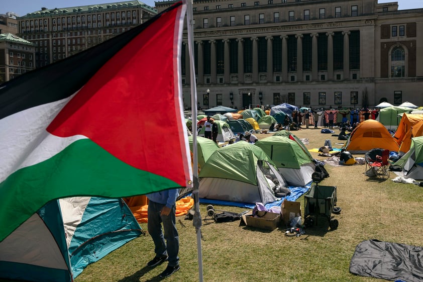 Protestas propalestinas se extienden a 60 universidades de Estados Unidos