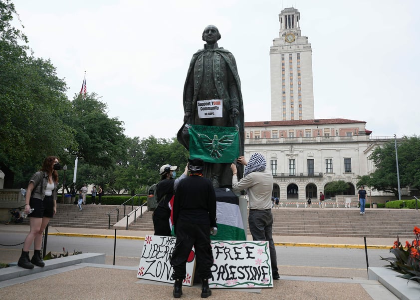 Protestas propalestinas se extienden a 60 universidades de Estados Unidos