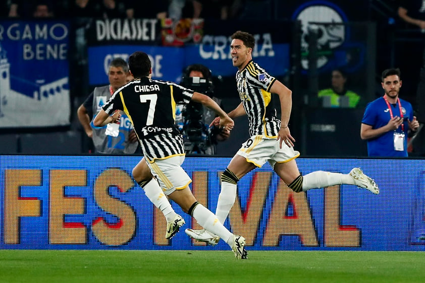 Juventus y Atalanta disputan final de la Copa Italiana