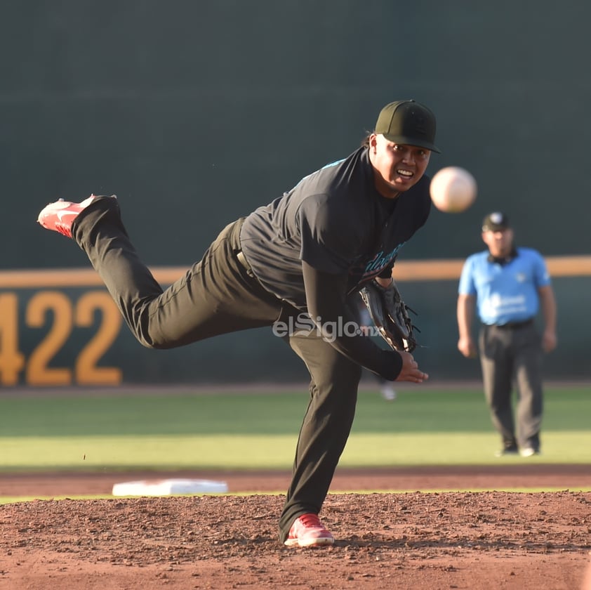 PITCHER STEVEN FUENTES ÚLTIMO JUEGO DE LA SERIE UNION LAGUNA TOROS DE TIJUANA