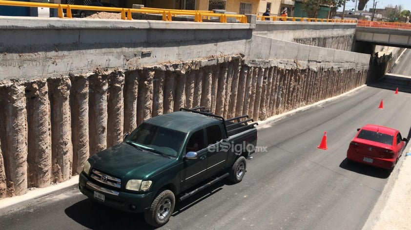 Abren Desnivel 5 de Mayo en Gómez Palacio