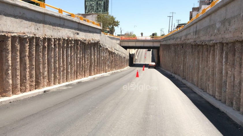 Abren Desnivel 5 de Mayo en Gómez Palacio