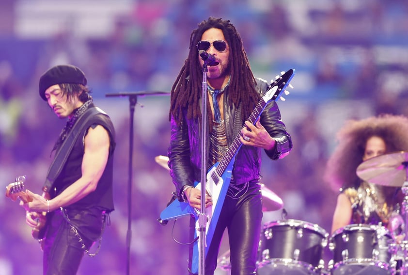 Lenny Kravitz abre la Champions League