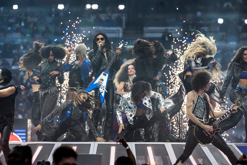 Lenny Kravitz abre la Champions League