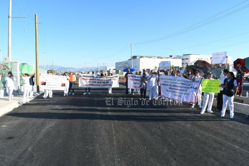 AMLO y Sheinbaum se reúnen en nuevo Hospital del Issste de Torreón